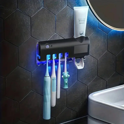🦷 Porte-brosse à dents UV Automatique
