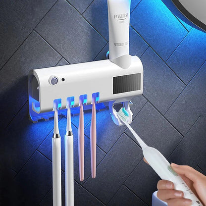 🦷 Porte-brosse à dents UV Automatique