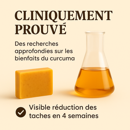 🔥 SAVON CURCUMA TURMERIC & KOJIC ACID