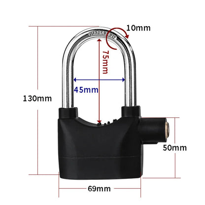 🔐 CADENAS D’ALARME ULTRA SÉCURISÉ – 110 dB