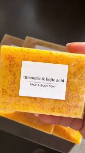 🔥 SAVON CURCUMA TURMERIC & KOJIC ACID